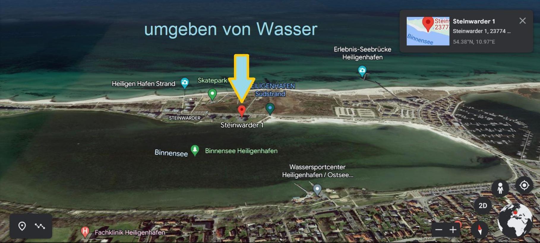 Wasserblick, In 3 Min Am Strand 하일리겐하펜 외부 사진